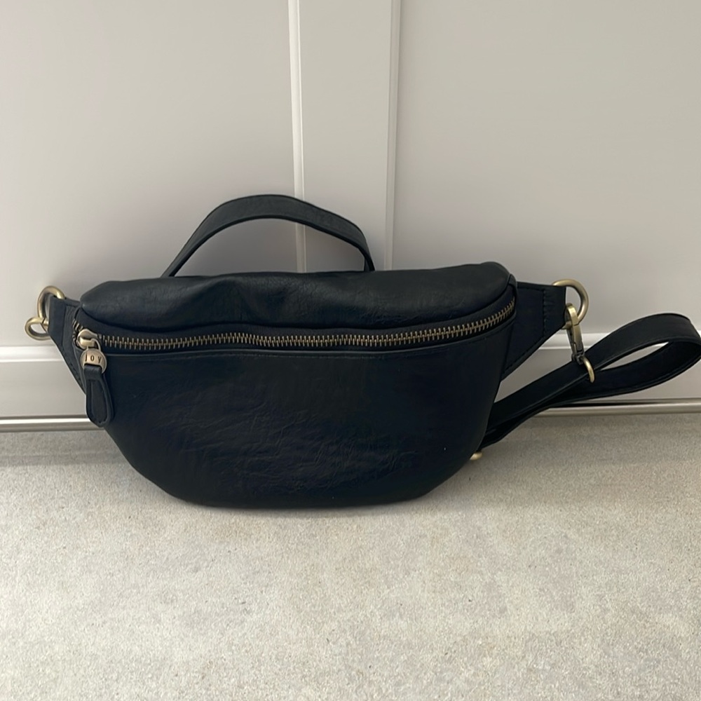 Joy Sling Belt Bag, Black
